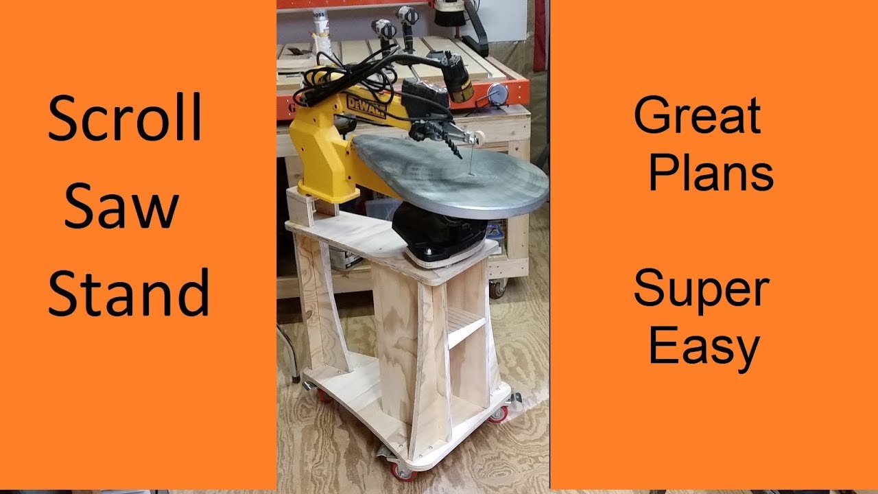 building a scroll saw stand