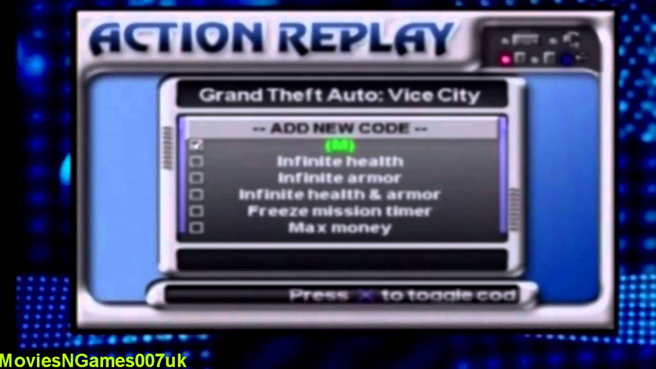 playstation 2 action replay